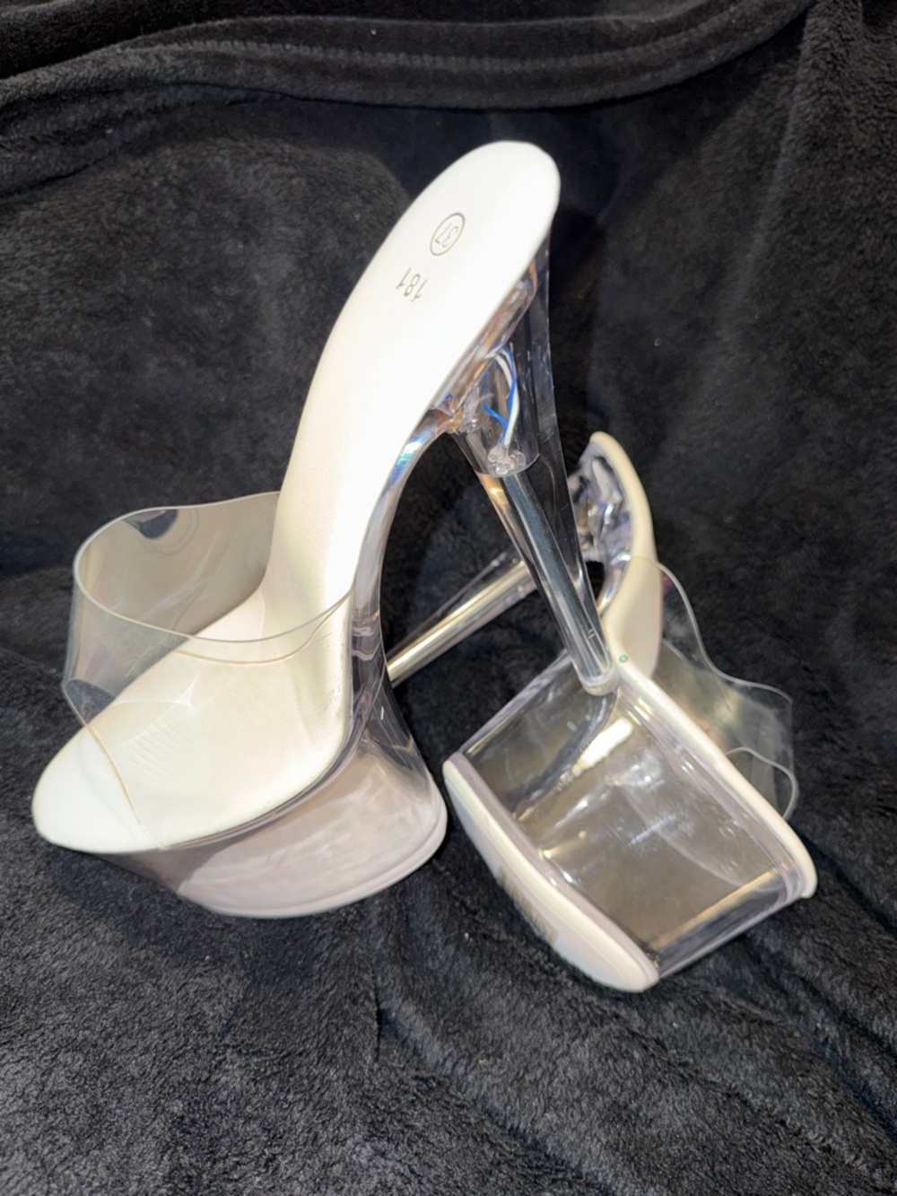 ✨ Light-Up 181 Series Clear Platform "Glass Slipper" Heels ✨